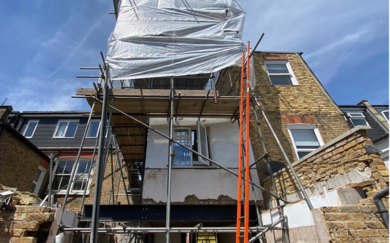 Full house renovation video in West London