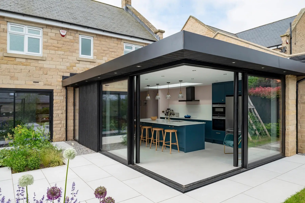 complete kitchen extension